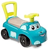 Smoby - Mein erstes Auto Rutscherfahrzeug - Kinderfahrzeug mit Staufach und Kippschutz,...