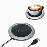 MEDOYOH USB Becher Warmer, PU Oberfläche Kaffee Wärmer Teewärmer Untersetzer...