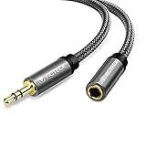 Klinke Verlängerung, Victeck 5m Nylon 3.5mm Stereo Klinken Audio Verlängerungskabel für...