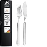 SOLINGEN| Gehring Fischbesteck - Fischmesser & Fischgabel | Made in Germany, Set für 6...