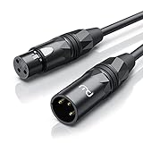 CSL - 5m Mikrofonkabel - XLR Stecker auf XLR Buchse - Audio Kabel - je 4...