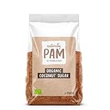 Naturally Pam Organic Coconut Sugar | 6 x 250g | Bio & vegan | Kokosblütenzucker zum...