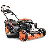 FUXTEC 4in1 Benzin Rasenmäher FX-RM5196eSPRO mit E-Start - 6PS/4,4kW | 51cm...