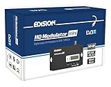 EDISION HDMI Modulator Mini, Single HDMI auf DVB-T MPEG4 RF Modulator, Full HD Verteilung...