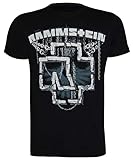 RS Herren RS001-Rammstein In Ketten Tee T-Shirt, Black, XL