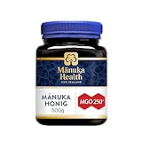 Manuka Health - Manuka Honig MGO 250+ (500 g) - 100% Pur aus Neuseeland mit zertifiziertem...