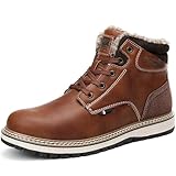 AX BOXING Winterschuhe Herren Warm Gefüttert Winterstiefel Draussen Schneestiefel...