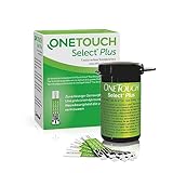 OneTouch Select Plus Blutzuckerteststreifen I 50 Stück I 1 Packung I Zur...