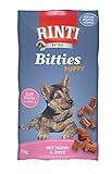 Rinti Extra Bitties Puppy Huhn & Ente, 8er Pack (8 x 75 g)