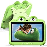 ascrecem Kids Tablet 7 Zoll Kinder Tablet Android Kleinkind Tablet für Kinder mit WiFi...