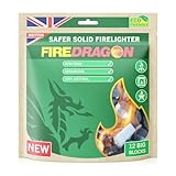 Fire Dragon (12 x 27 g Tabletten) Feueranzünder für drinnen und draußen,...