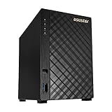 Asustor Drivestor 2 AS1102T 2 Bay NAS Server - Netzwerkspeicher Gehäuse, Quad...