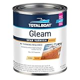 TotalBoat Gleam Bootslack, Clear Gloss Quart