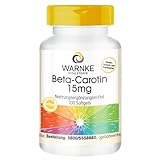 Beta Carotin 15mg - 100 Softgels für 100 Tage, Carotinoid, Provitamin A |...