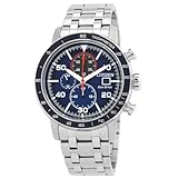 Citizen Brycen Chronograph Eco-Drive Herrenuhr mit blauem Zifferblatt CA0850-59L