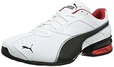 PUMA Herren Tazon 6 FM Laufschuhe, White Black Silver, 44.5 EU