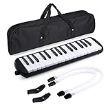 Asmuse Melodica 32 Tasten Klavierstil Tragbare Melodica für Kinder und...