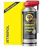 Atripol® 400ml Marderspray | Für Auto, Dachboden & Haus I Anti-Marder-Spray...