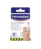 Hansaplast Extra Robust Waterproof Textil-Pflaster (16 Strips),...