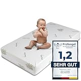 Kindermatratze 60x120cm mit Dicke 10 cm | OEKO-TEX® und CertiPUR™ | Matratze...