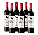 Osborne Solaz Tempranillo & Cabernet Sauvignon Trocken (6 x 0,75l) - Fruchtiger Rotwein...