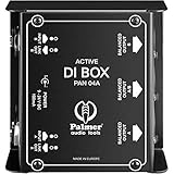 Palmer PAN 04 A ; Aktive 2-Kanal DI-Box PAN04A