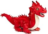 Uni-Toys - Drache rot - 40 cm (Länge) - Plüsch-Fabeltier - Plüschtier,...