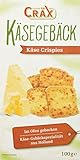 Cräx Käsegebäck Crispies, Knusprige Cheese-Snacks, im Ofen gebacken - Knabberzeug,...