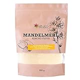 mituso Mandelmehl, naturbelassen, aus blanchierten Mandeln, 1er Pack (1 x 500g)