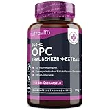 OPC Traubenkernextrakt Hochdosiert 940mg - 240 vegane Kapseln - Höchster OPC...