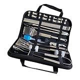 Toddmomy Grillbesteck Edelstahl Grillset Edelstahl Grillset Grillset Grillbesteck Kit BBQ...