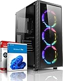 shinobee High End Gaming PC AMD Ryzen 7 5700X 16 Threads 4.60GHz • Windows 11 • Nvidia...