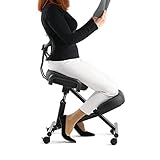 BLACK POINT Ergonomischer Kniestuhl O'KNEEL für Zuhause und Büro