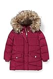 C&A Kinder Mädchen Steppjacke Regular Fit Unifarben Daunen bordeaux 110