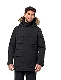 Jack Wolfskin Herren Glacier Canyon Parka, Schwarz, XL EU