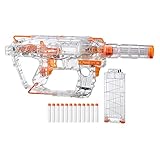 Nerf Modulus Ghost Ops Evader Motorisierter Blaster – Leuchtende durchsichtige Blaster...