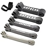 HAPBEAR Resistance Bands Set,Widerstandsbänder 5 Verschiedene Ebenenmit...