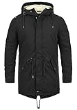 !Solid Darnell Herren Winter Jacke Parka Mantel Lange Winterjacke gefüttert mit...