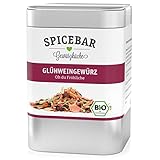 Spicebar Glühweingewürz (50g Dose) - Bio Gewürzmischung für Glühwein,...