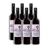 Monte Rosso Italia Rotwein süß und fruchtig (6 x 0,75l)