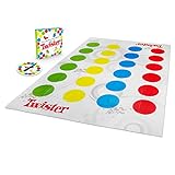 Hasbro Gaming Twister Partyspiel für Familien und Kinder, Twister Spiel ab 6 Jahren,...