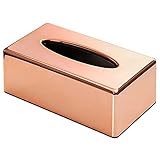 Tissue Box Cover Kosmetiktuchspender Box Cover Holder Klarer Servietten-Organizer für...