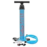 SUPwave® Air 7-FX SUP Hand Pumpe, Hochdruck Doppelhub Pumpe, Luftpumpe, SUP...