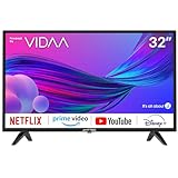 Antteq AV32 Fernseher 32 Zoll (80 cm) Smart TV mit Netflix, Prime Video, Rakuten...