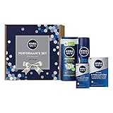 NIVEA MEN Performance Set, Geschenkset für den gepflegten Mann, Pflegeset mit...