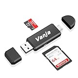 Vanja SD Kartenleser Adapter Micro USB SD Card Reader & USB kartenlesegerät SD Karten...