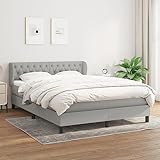 BaraSh Boxspringbett mit Matratze Boxspringbett Polsterbett Bettgestell Bett Mit Matratze...