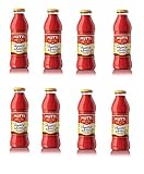 8x Mutti Passata di Pomodoro Tomatenpaste Tomaten sauce 100% Italienisch 700g