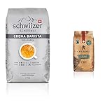 Schwiizer Schüümli Crema Barista Ganze Kaffeebohnen, 1 kg & Café Royal Honduras Crema...