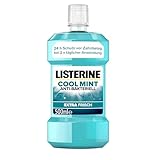 LISTERINE Cool Mint (500 ml), antibakterielle Mundspülung mit ätherischen...